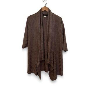 Marisa Christina Brownish Gray Cardigan Women’s Size 2XL